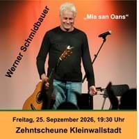 Förderverein: Werner Schmidbauer "Mia san Oans" 