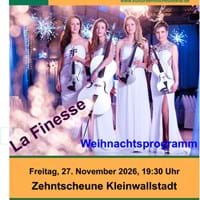 Förderverein: La Finesse Weihnachtsprogramm