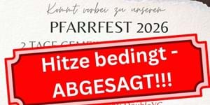 Abgesagt! Pfarrfest: Double You C