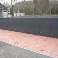 Fahrradboxen Bahnhofsparkplatz