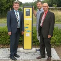 Übergabe E-Lade-Station durch Herrn Jira_ 07.2018