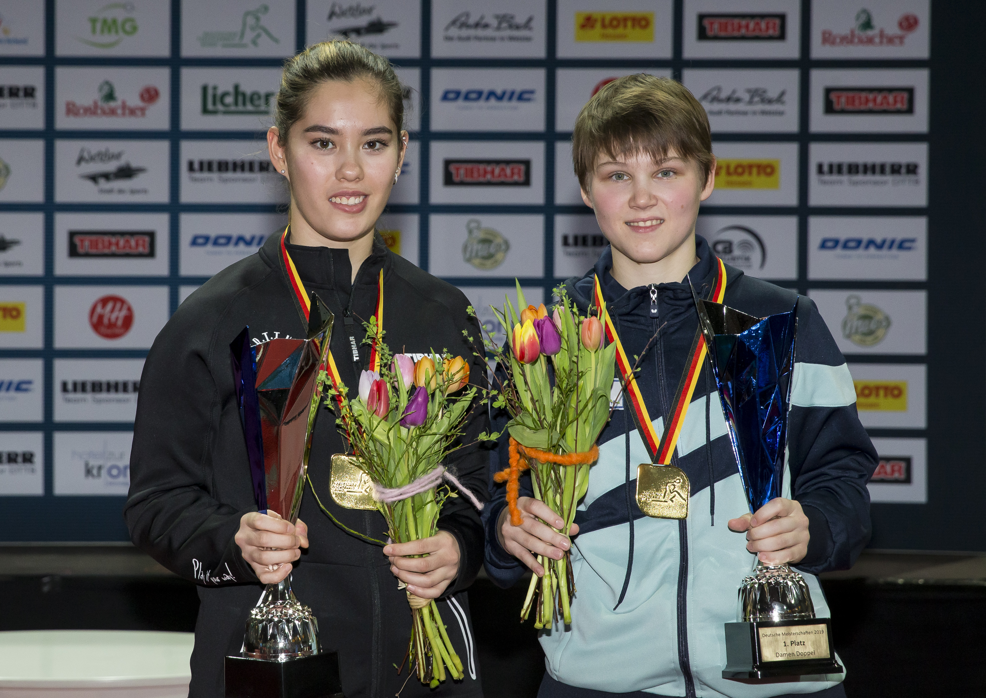 Schreiner Glückwünsch Tischtennis DM 2019